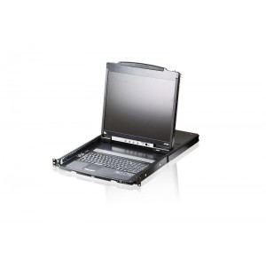 Aten CL5800 Dual Rail LCD PS/2-USB Console